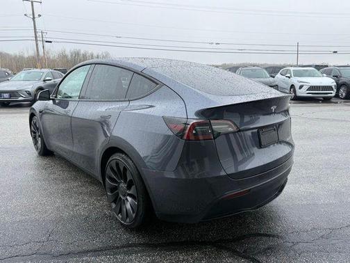 Gray 2022 Tesla Model Y Performance Dual Motor All-Wheel Drive