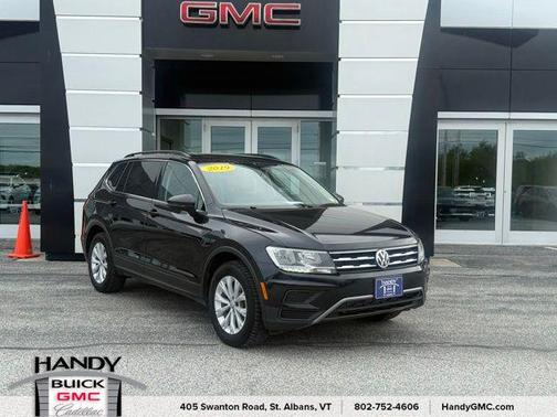 Deep Black 2019 Volkswagen Tiguan 2.0T SE 4MOTION