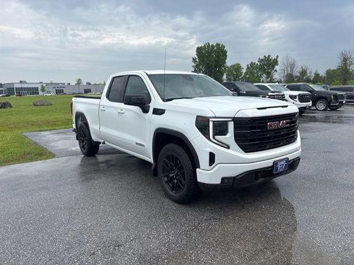 Summit White 2023 GMC Sierra 1500 Elevation
