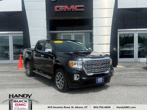 Onyx Black 2021 GMC Canyon Denali