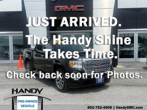 Onyx Black 2021 GMC Canyon Denali