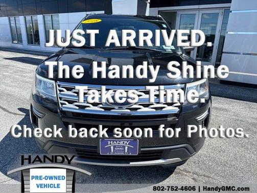 Shadow Black 2018 Ford Explorer XLT