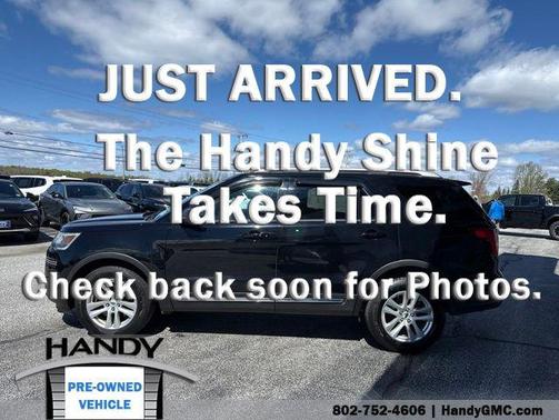 Shadow Black 2018 Ford Explorer XLT