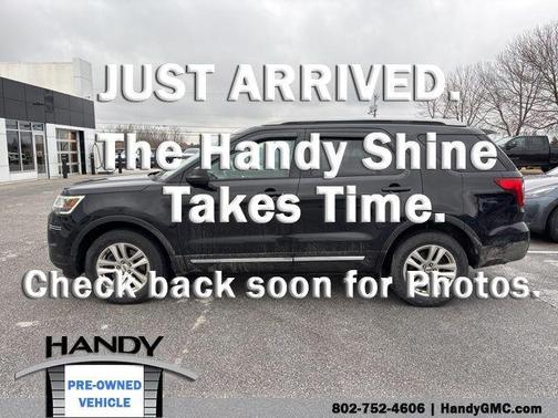 Shadow Black 2018 Ford Explorer XLT