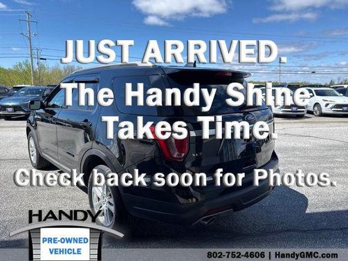 Shadow Black 2018 Ford Explorer XLT