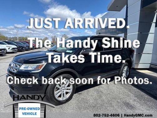 Shadow Black 2018 Ford Explorer XLT