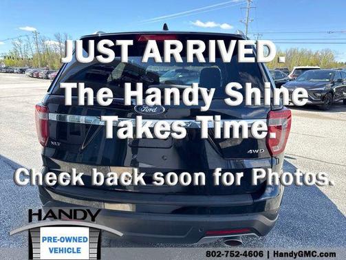 Shadow Black 2018 Ford Explorer XLT
