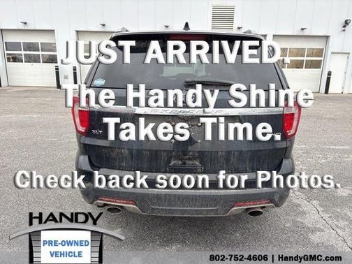 Shadow Black 2018 Ford Explorer XLT