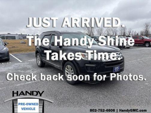 Shadow Black 2018 Ford Explorer XLT