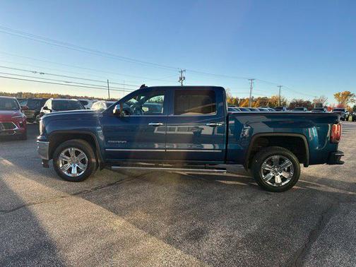 Stone Blue Metallic 2018 GMC Sierra 1500 SLT