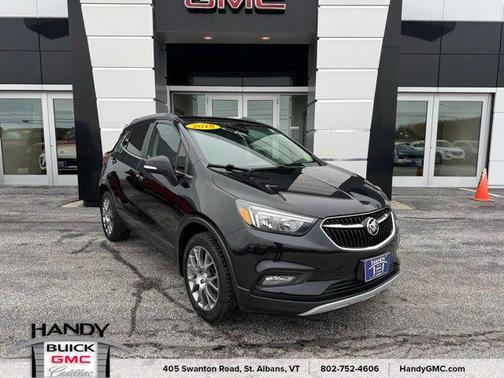 Ebony Twilight Metallic 2018 Buick Encore Sport Touring