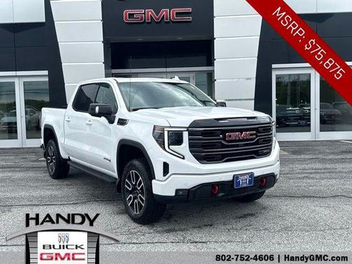 Summit White 2026 GMC Sierra 1500 AT4