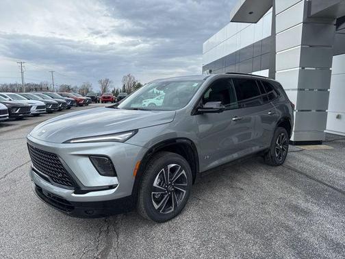 moonstone gray metallic 2026 Buick Enclave Sport Touring