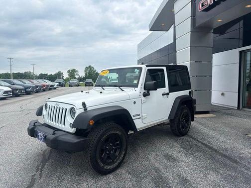 Bright White Clearcoat 2018 Jeep Wrangler JK Sport