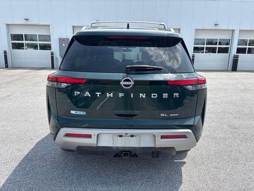 Obsidian Green Pearl 2023 Nissan Pathfinder SL