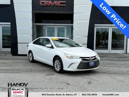 Super White 2017 Toyota Camry LE