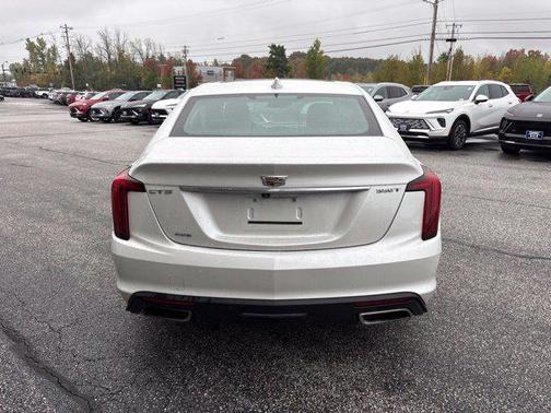 Crystal White Tricoat 2020 Cadillac CT5 Luxury RWD
