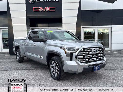 Celestial Silver Metallic 2022 Toyota Tundra Hybrid 1794 Edition
