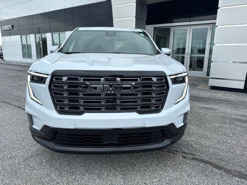Glacier White Tricoat 2026 GMC Acadia Denali