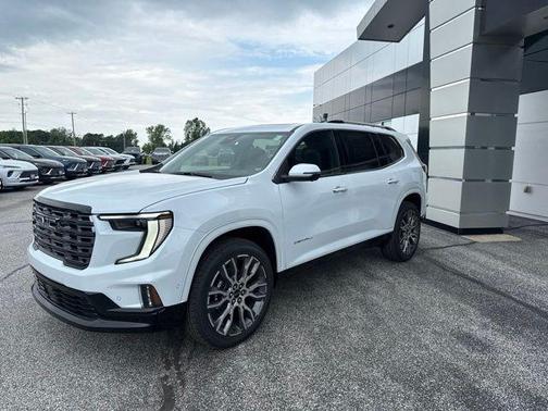 Glacier White Tricoat 2026 GMC Acadia Denali