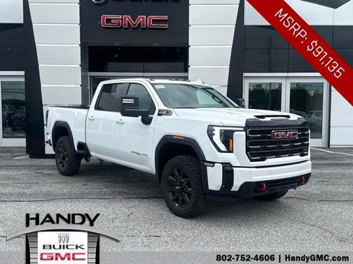 Summit White 2026 GMC Sierra 3500 AT4