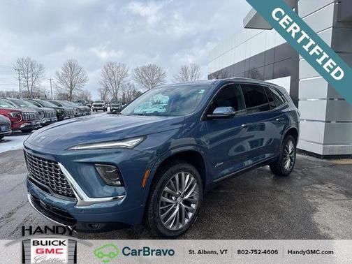 Ocean Blue Metallic 2026 Buick Enclave Avenir FWD