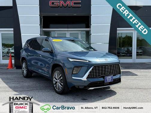 Ocean Blue Metallic 2026 Buick Enclave Avenir FWD