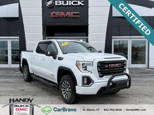 Summit White 2021 GMC Sierra 1500 AT4