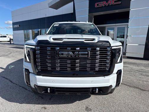 Glacier White Tricoat 2026 GMC Sierra 3500 Denali