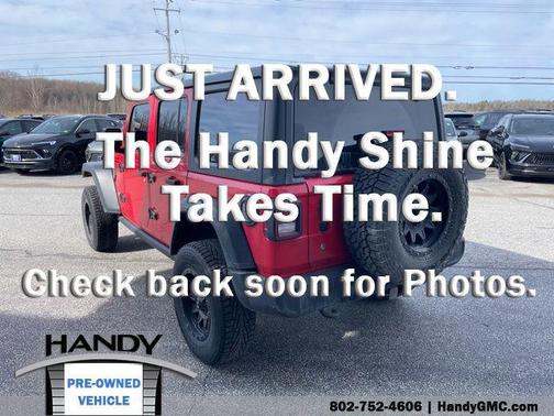 Firecracker Red Clearcoat 2018 Jeep Wrangler Unlimited Sport