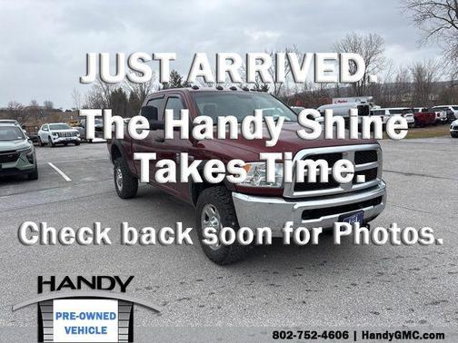 Delmonico Red Pearlcoat 2018 RAM 3500 Tradesman Crew Cab 4x4 6'4' Box