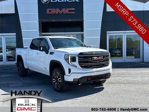 Summit White 2026 GMC Sierra 1500 AT4