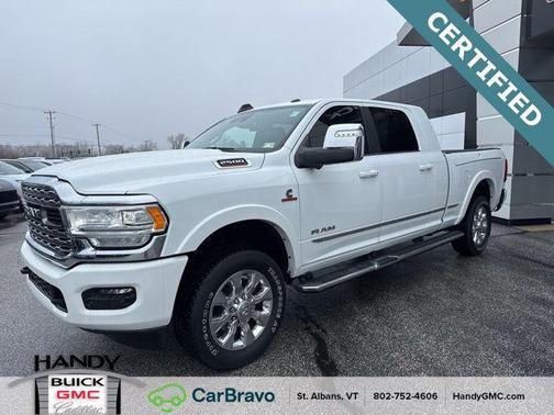 Bright White Clearcoat 2024 RAM 2500 Limited Mega Cab 4x4 6'4' Box