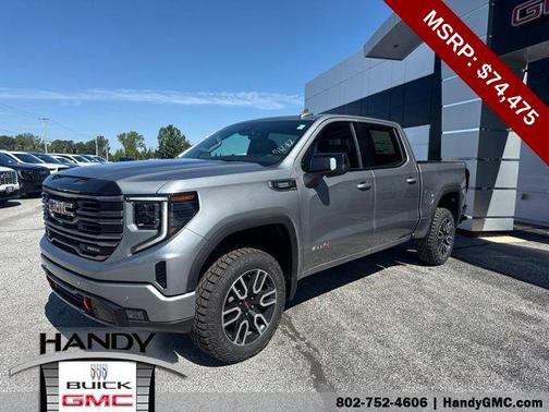 Sterling Metallic 2026 GMC Sierra 1500 AT4
