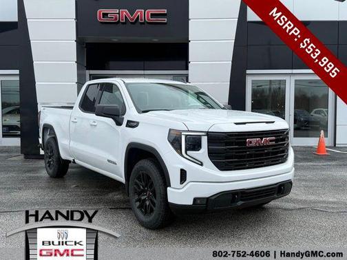 Summit White 2026 GMC Sierra 1500 Elevation