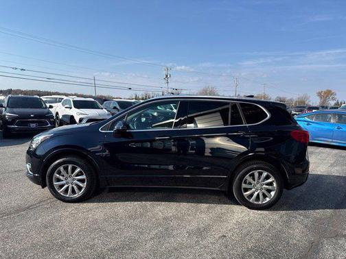 Dark Moon Blue Metallic 2020 Buick Envision AWD Essence