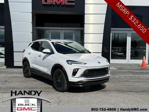Summit White 2026 Buick Encore GX Sport Touring