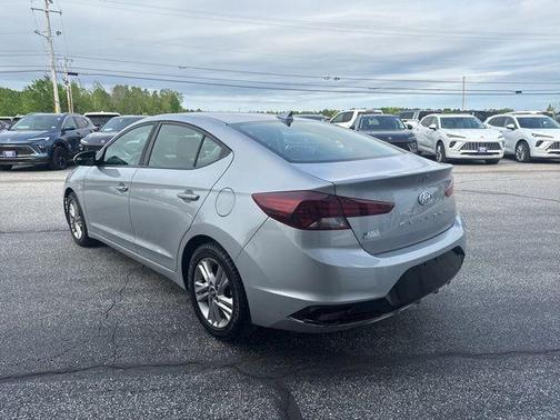 Stellar Silver 2020 Hyundai ELANTRA SEL