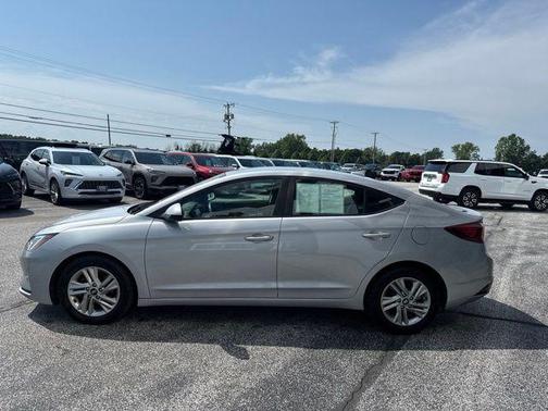 Stellar Silver 2020 Hyundai ELANTRA SEL