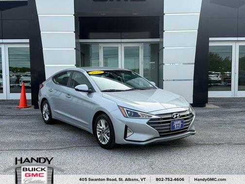 Stellar Silver 2020 Hyundai ELANTRA SEL
