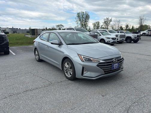 Stellar Silver 2020 Hyundai ELANTRA SEL