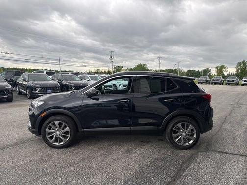 Dark Moon Blue Metallic 2021 Buick Encore GX Essence