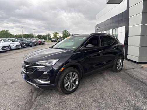 Dark Moon Blue Metallic 2021 Buick Encore GX Essence