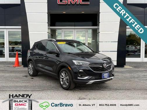 Dark Moon Blue Metallic 2021 Buick Encore GX Essence