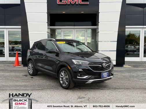 Dark Moon Blue Metallic 2021 Buick Encore GX Essence