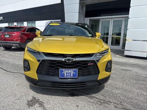 Nitro Yellow Metallic 2022 Chevrolet Blazer RS