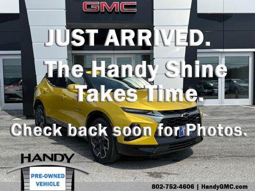 Nitro Yellow Metallic 2022 Chevrolet Blazer RS