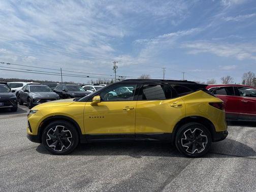 Nitro Yellow Metallic 2022 Chevrolet Blazer RS