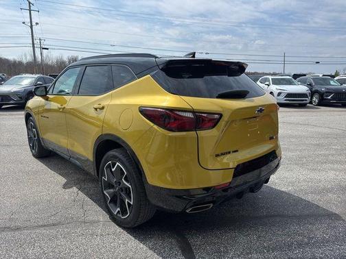 Nitro Yellow Metallic 2022 Chevrolet Blazer RS