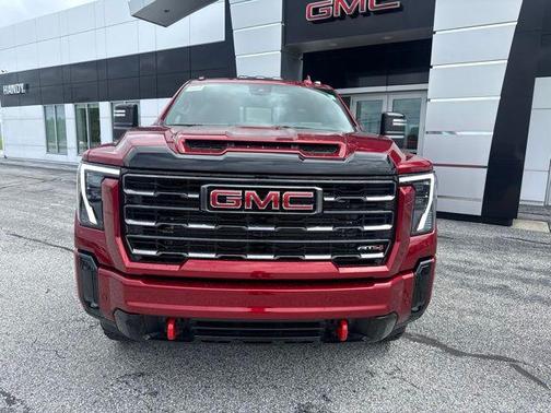 Volcanic Red Tintcoat 2026 GMC Sierra 3500 AT4